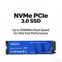قرص SSD M.2 NVME Gen3 عالي السرعة وفعال من حيث التكلفة لأجهزة الكمبيوتر المحمولة بسعات 128 جيجابايت و256 جيجابايت و512 جيجابايت و1 تيرابايت و2 تيرابايت، نوع PCIE 2280 ملم