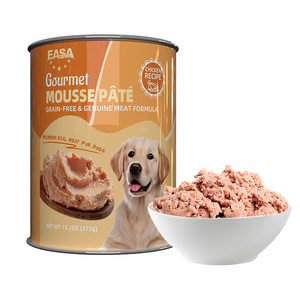 Nourriture humide pour chiens en conserve, Mousse <span class=keywords><strong>pâtée</strong></span> gourmet à <span class=keywords><strong>la</strong></span> recette de poulet, 375g, fabriquée en Chine - Product Image 1