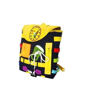 Mochila Montessori en Oferta, Mochila Educativa de Dibujos Animados para Niños y Niñas, con Cierre, Regalo para Niños Autistas de 1 a 5 Años - Product Image 4