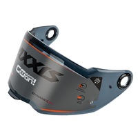 AXXIS FENIX Motosiklet Kaskı Lens Değişimi için MT-V-31B Hızlı Çıkartmalı ECE Sertifikalı PC Malzemesi