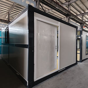 Fournisseur Maison préfabriquée en conteneur mobile pliable de 20 pieds soudée simplement à monter et à démonter maison pliable préconstruite - Product Image 1