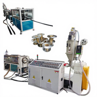 Ligne de production de tuyaux en PE entièrement automatique, machine à tuyaux ondulés en PE, machine à tuyaux précontraints, ligne de production de tuyaux en spirale