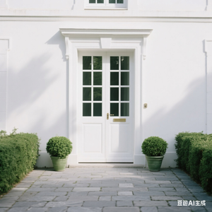 24 \ "ประตูโค้งไม้ & 48 \" สำหรับระเบียงในร่มประตูไม้พายุเฮอริเคนกระทบกระทบฝรั่งเศสสำหรับภายนอกห้องนอนห้องโถง-ลดราคา - Product Image 4