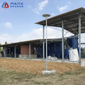 Set Generator Tanaman Tenaga Listrik Sintetis Gasifier Plasma Kualitas Tinggi Downdraft Listrik Gas Sintesis Tetap