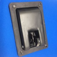 Nouvelle poignée de verrouillage à palette pour boîte à outils de carrosserie de camion en acier