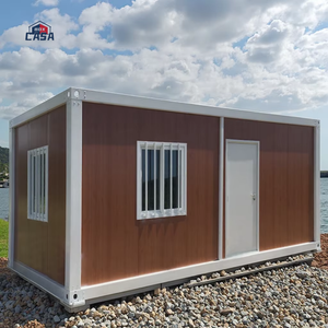 Prefab 20ft Trailer nhà CONTAINER Chất lượng cao prefab nhà CONTAINER nhà bảo vệ nhà di động nhà vệ sinh - Product Image 1
