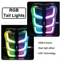 Feux arrière RGB en gros pour D-Max 2021-2025, contrôle par application, Plug and Play, 1 paire de lampes arrière