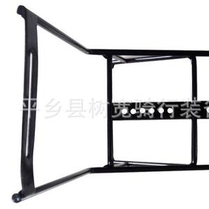 ที่วางจักรยานด้านหน้าแบบเหล็กสีดำ สำหรับจักรยานเสือภูเขา อุปกรณ์ปั่นจักรยาน สำหรับผู้ใหญ่ทุกเพศ อุปกรณ์เสริมสำหรับจักรยานทัวร์ริ่ง - Product Image 2