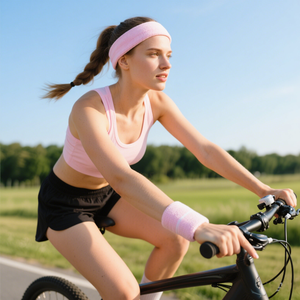 Bandeau antidérapant <span class=keywords><strong>en</strong></span> polyester-coton Secure Fit pour les longues sorties à vélo Bandeau de bain - Product Image 1