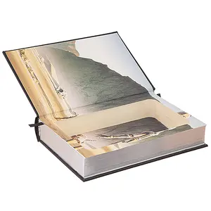 Özel baskı yıldızlararası bilim kurgu tarzı sahte kutuları şekilli kitaplar dekorasyon için dekoratif içi boş kitap