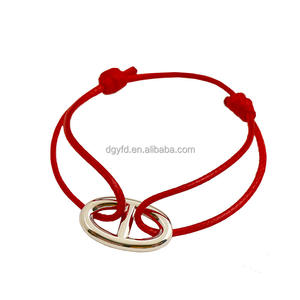 <span class=keywords><strong>Bracelet</strong></span> d'Amitié Ajustable Personnalisé en Cordon <span class=keywords><strong>Maille</strong></span> <span class=keywords><strong>Marine</strong></span> avec Charme en Acier Inoxydable, Bijou Nautique Porte-Bonheur pour Surfeur et Marin - Product Image 5