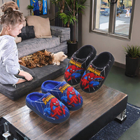 Pantuflas Infantiles Medianas y Grandes para Niños, Antideslizantes, Cálidas, de PVC, para Interiores, con Cierre de Tobillo
