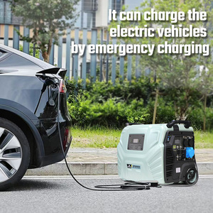 Di Động 5000W Xe Điện Trạm Điều Khiển Thông Minh Màn Hình UPS Lithium4 Hàn Quốc Năng Lượng Mặt Trời Máy Phát Điện Di Động Năng Lượng Mặt Trời Lưu Trữ Trạm - Product Image 2