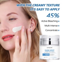 Acide hyaluronique de marque privée crème hydratante pour le visage éclaircit les imperfections et les taches brunes crème pour le visage