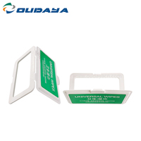 Tapa de Plástico Personalizada para Galletas con Apertura Fácil, Forma Cuadrada, Tapa Abatible Antiderrames, Impresión de Etiqueta IML para Envases de Material PP