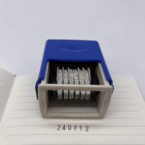 Bán Buôn Văn Phòng Giá Rẻ Văn Phòng Phẩm Nhựa Con Dấu Cao Su Biểu Tượng Tùy Chỉnh Làm Đánh Số Máy Ngày Tem - Product Image 5