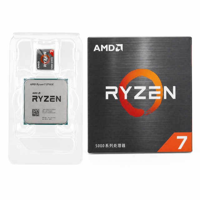 High Performance Original New A-MD Ryzen 7 5700X 8 Core 16 Thread CPU AM4 Socket