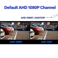 Caméra panoramique 360 degrés pour voiture, imagerie HD, caméra de recul, kit 4 caméras, navigation Android, AHD1080P