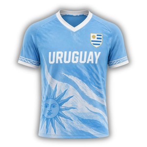 Maglietta Argentina 10 Coppa del Mondo 2026 da Uomo TNOS 100% Poliestere 180g Stampa a Sublimazione Maglia Sportiva Stelle Selezione - Product Image 1