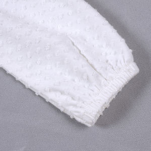 Set di vestiti per neonate appena nate vestiti carini per bambini vestito estivo <span class=keywords><strong>da</strong></span> ragazza con colletto Peter Pan per bambini - Product Image 6