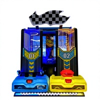 Machine de jeu d'arcade de course automobile à 2 joueurs, à monnayeur, pour centre de jeux et parc d'attractions