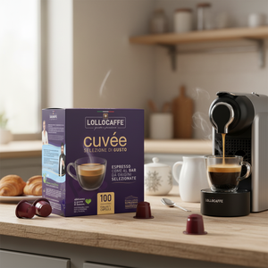 100 Capsule Compatibili Nespresso di Caffè Lollo Miscela Cuve e K-Cups, 0,13 g/Capsula - Product Image 3