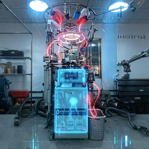 Machine à tricoter, lier et retourner les bas en soie jacquard entièrement automatique et intelligente (toutes fonctions), prix usine - Product Image 1