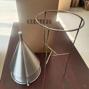 جهاز قياس لزوجة خليط الأسمنت JTT946 JTG3420، طريقة المخروط المقلوب لمواد الحقن، قمع من الفولاذ المقاوم للصدأ، ضمان لمدة سنة من علامة وانلودا - Product Image 2