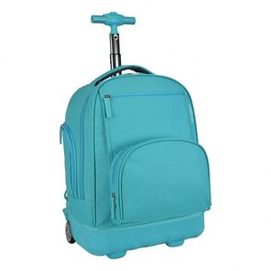 BSCI 17-4inch Personalized New Style Multipurpose Waterproof Travel <b>Backpack</b> with Rolling <b>Wheel</b> for Laptops - Product Image 2