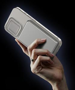 พาวเวอร์แบงค์ไร้สายแบบบางพิเศษสำหรับ PD20W พาวเวอร์แบงค์อะลูมิเนียมชนิด C 5000mAh สำหรับ iPhone 16 Pro โลโก้ที่กำหนดเอง - Product Image 5