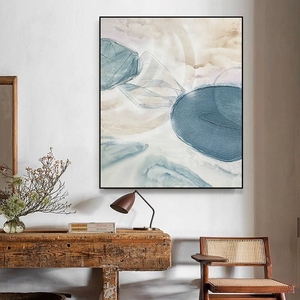 Tranh sơn dầu phong cảnh 3D trừu tượng-nghệ thuật cảnh quan thiên nhiên vẽ tay trên vải cao cấp cho phòng khách & nhà hàng khách sạn - Product Image 2