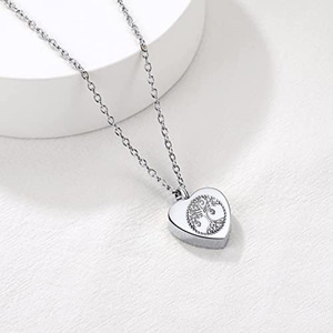 Frutta <span class=keywords><strong>Albero</strong></span> della Vita Collana di Gioielli per Le Ceneri Urna di Cremazione Keepsake Memoriale Dei Monili Della Collana per Le Donne Regali - Product Image 5
