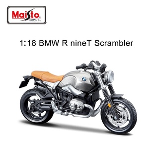 Modèle de moto en plastique Maisto Meichi à l'échelle 1:18, Kawasaki Ducati, piles alcalines AA, simulation de contrôle par force, jouet unisexe - Product Image 3