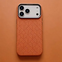Coque de téléphone portable de luxe antichoc magnétique en TPU+PC pour 17/16/15/14/13/12 Pro Max, étui classique tout compris