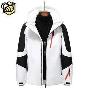 2022 Hochwertige Winter Herren Jacken und Mäntel Plus Size Herren Jacken Outwear Dicker Daunen mantel Bubble Coat Mit Reiß verschluss