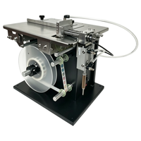 Machine d'étiquetage semi-adhésive pour boîtes plates d'angle de bureau, anti-effraction, pour étiquettes de carton