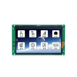 DACAI 7 इंच 800x480 TFT एलसीडी एचएमआई UART के प्रदर्शन टच स्क्रीन स्मार्ट एलसीडी मॉड्यूल 7 ''TFT एलसीडी बुनियादी श्रृंखला प्रदर्शन मॉड्यूल