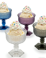 Verres à vin modernes vintage en verre massif de couleur unie faits à la main avec un pied en relief coloré, verres à boire, verres à glace