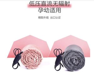 Cross Border Low Voltage <b>Electric</b> <b>Blanket</b> Single Cover Leg Office Shawl Plate 110V <b>12V</b> Van Carrying 24V Charging Dormitory - Product Image 5