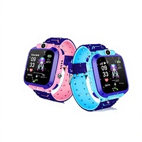 Montre connectée pour enfants Q12/Q19 transfrontalière avec fonction de positionnement, photo et phase, étanche IP67, connectivité USB/Wi-Fi