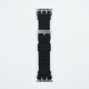 สายนาฬิกาซิลิโคนสำหรับ Apple Watch S10 11 46 มม. Ultra 49 มม. SE 44 มม. 42 มม. 38 มม. แบบสปอร์ต หัวเข็มขัดสแตนเลส - Product Image 6