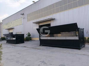 Restaurant de conteneurs préfabriqués à faible coût Café-bar en acier préfabriqué Cuisine d'expédition pour villas Maisons de conteneurs - Product Image 6