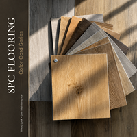 Suelo Vinílico SPC Ecológico Sin Formaldehído, con Acabado EIR Imitación Madera, Resistente a los Arañazos e Impermeable, Sistema de Click para Cocina y Baño