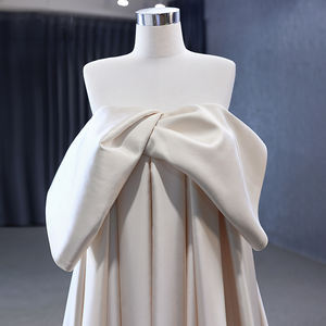 ชุดเดรสสำหรับผู้หญิง, เดรสแขนกุดเข้ารูปผูกโบว์เรียบง่ายขนาดพลัสไซส์231060จาก Jancember - Product Image 2