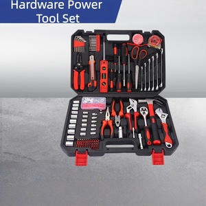 Vente en gros OEM personnalisée, ensemble d'outils professionnels manuels de 128 pièces, boîte à outils multifonctionnelle pour usage domestique, Powerlift TS059 - Product Image 2
