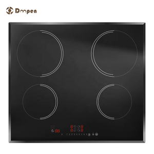 Placa de Inducción Integrada de 4 Quemadores con Panel de Vidrio Cerámico, Electrodoméstico de Cocina - Product Image 1