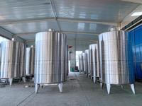 Réservoir refroidisseur de glycol industriel 5000L-Système de refroidissement SS304/316L pour le contrôle de température de Fermentation de vin de bière CIP prêt