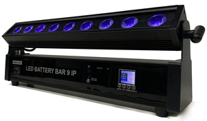 9 Chiếc Đèn Led Thanh Pin Gắn Tường Chống Nước 6 Trong 1 RGBWA + UV - Product Image 3