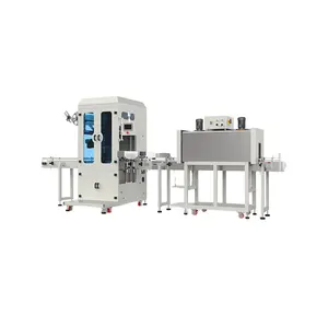 Automatic 500ml Water Pet Bottles Anti-leakage Shrink Sleeve Labeling Machine With Shrinkage Oven