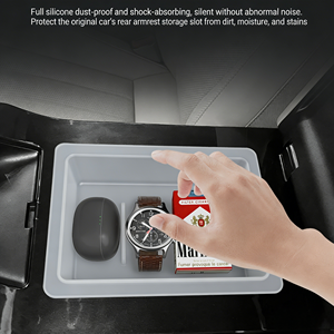 Almohadilla de Silicona para Reposabrazos Trasero, Ajuste Personalizado 3D para BYD Han L, Alfombrilla para Reposabrazos del Asiento Trasero, Accesorios Interiores - Product Image 3